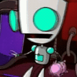InvaderZim_Gir_Dead emote for Discord