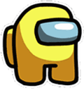 YellowAmongUs emote for Discord