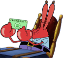 mrkrabsmoney emote for Discord