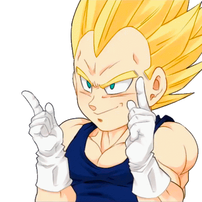 VegetaFinger emote for Discord