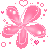 PinkDitsyFlower emote for Discord