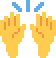 b_raised_hands emote for Discord