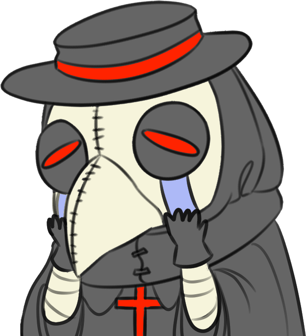 PlagueDoctorSad emote for Discord