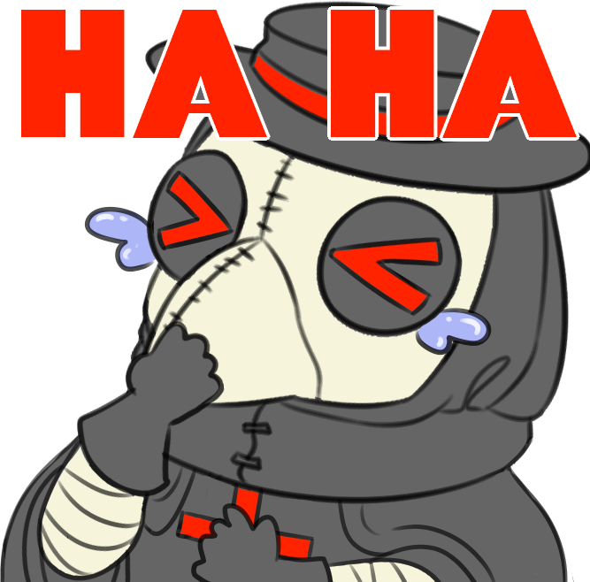 PlagueDoctorLaugh emote for Discord