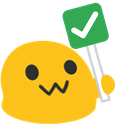 YesBlob emote for Discord