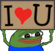 ILYPepe emote for Discord