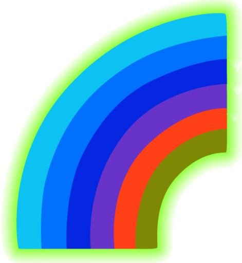 RadioactiveRainbow emote for Discord