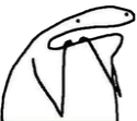 florkscared emote for Discord