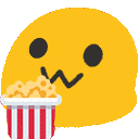 PopcornBlob emote for Discord