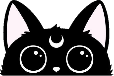 gothkitty_lurk emote for Discord