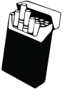 black_cigarette emote for Discord