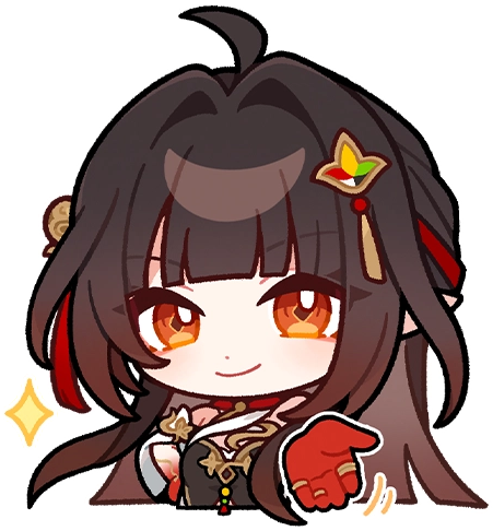 hsr_lingsha_welcome emote for Discord