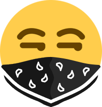 Black_Bandana emote for Discord