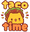 TacoCatTime emote for Discord