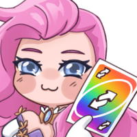Seraphine_reverse_uno emote for Discord