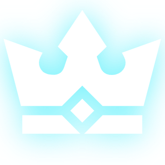 Blue_Neon_Owner_Crown emote for Discord