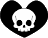 heartskeleton emote for Discord