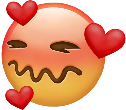 Flustered emote for Discord