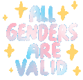 AllGendersAreValid emote for Discord