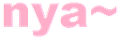 Nya emote for Discord