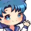 sailor_mercury emote for Discord