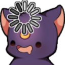 luna_thinking emote for Discord