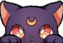 luna_curious emote for Discord