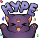 luna_hype emote for Discord