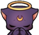 luna_praying emote for Discord