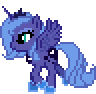 PrincessLunaMLP emote for Discord