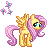 FluttershyMLP emote for Discord