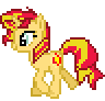 SunsetShimmerMLP emote for Discord