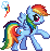 RainbowDash emote for Discord