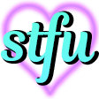 STFUheart emote for Discord