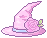 RoseWitchHat emote for Discord