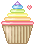 RainbowCupcake emote for Discord