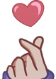 FingerHeart emote for Discord