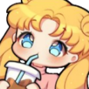 usagi_drinking emote for Discord