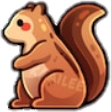 autumn_v2_squirrel emote for Discord