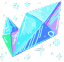 AquamarineCrystals emote for Discord