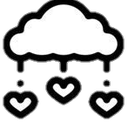 HeartRainingCloud emote for Discord