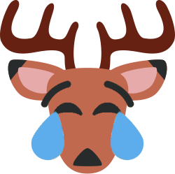 Deer_laugh emote for Discord