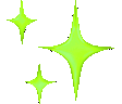 Light_Green_Stars_Scroll_Right emote for Discord
