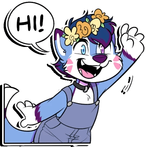 Abdlfurry_Hi emote for Discord