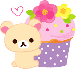 KorilakkumaCupcake emote for Discord