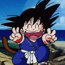 gokusmile emote for Discord