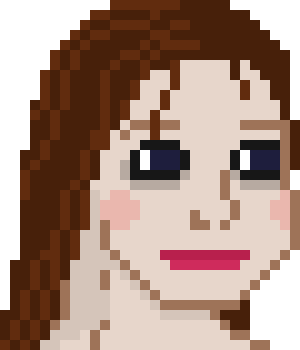 beauty_girl_pixel_art emote for Discord