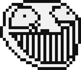 trollface_pixel_art emote for Discord
