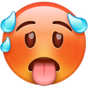 SweatingEmoji emote for Discord