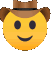 CowboyHatTip emote for Discord
